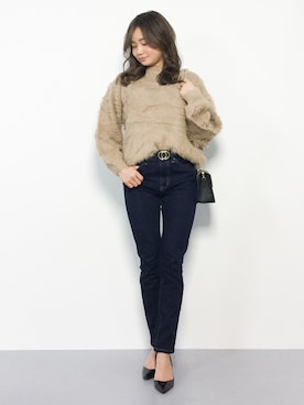   𝑅𝐼𝑁𝐴さん（レディース・150cm）の冬コーディネート