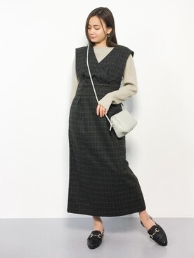 𝑅𝐼𝑁𝐴さん(レディース・150cm)の冬コーディネート