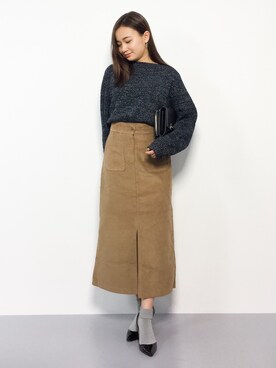 𝑅𝐼𝑁𝐴さん(レディース・150cm)の冬コーディネート