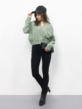 𝑅𝐼𝑁𝐴さん(レディース・150cm)の冬コーディネート