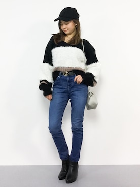 𝑅𝐼𝑁𝐴さん(レディース・150cm)の冬コーディネート