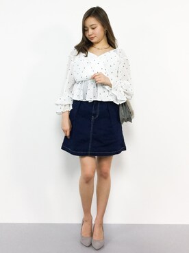   𝑅𝐼𝑁𝐴さん（レディース・150cm）の冬コーディネート