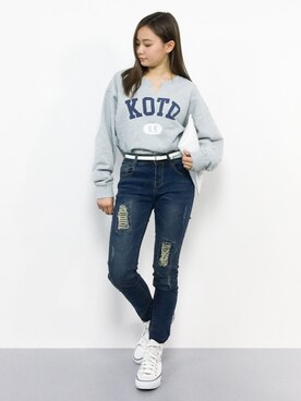   𝑅𝐼𝑁𝐴さん（レディース・150cm）の春コーディネート