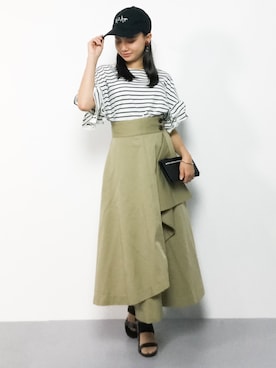   𝑅𝐼𝑁𝐴さん（レディース・150cm）の春コーディネート