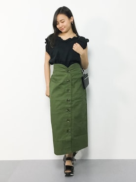   𝑅𝐼𝑁𝐴さん（レディース・150cm）の春コーディネート