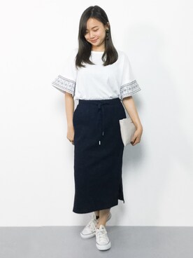   𝑅𝐼𝑁𝐴さん（レディース・150cm）の春コーディネート