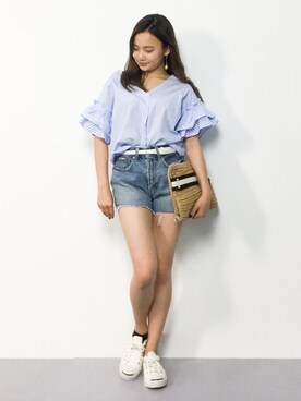   𝑅𝐼𝑁𝐴さん（レディース・150cm）の春コーディネート