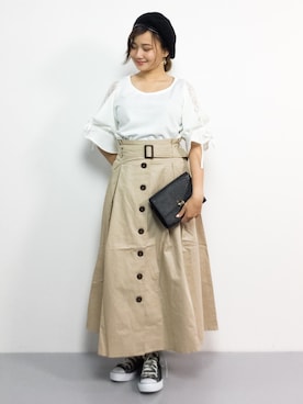 𝑅𝐼𝑁𝐴さん(レディース・150cm)の夏コーディネート