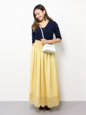   𝑅𝐼𝑁𝐴さん（レディース・150cm）の夏コーディネート