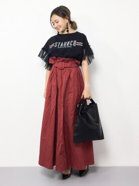   𝑅𝐼𝑁𝐴さん（レディース・150cm）の夏コーディネート