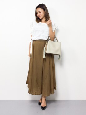   𝑅𝐼𝑁𝐴さん（レディース・150cm）の夏コーディネート