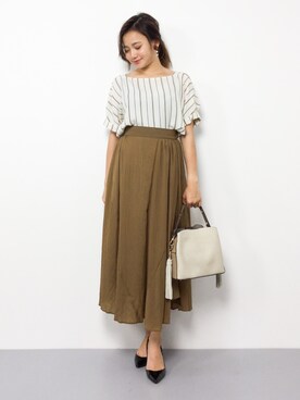   𝑅𝐼𝑁𝐴さん（レディース・150cm）の夏コーディネート