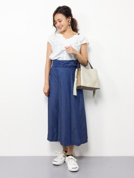   𝑅𝐼𝑁𝐴さん（レディース・150cm）の夏コーディネート