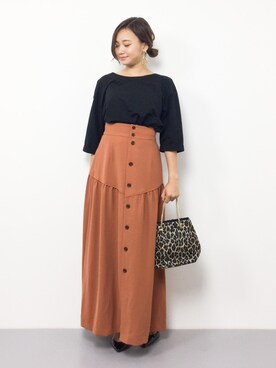   𝑅𝐼𝑁𝐴さん（レディース・150cm）の夏コーディネート