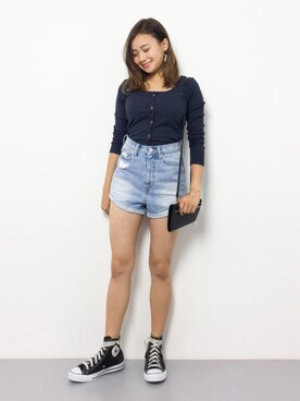   𝑅𝐼𝑁𝐴さん（レディース・150cm）の夏コーディネート