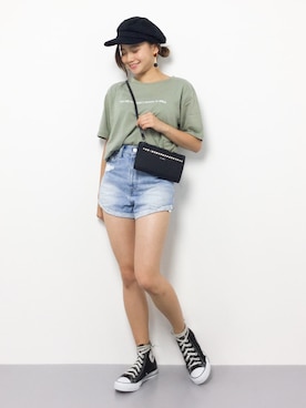   𝑅𝐼𝑁𝐴さん（レディース・150cm）の夏コーディネート