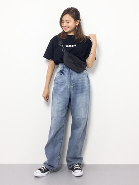   𝑅𝐼𝑁𝐴さん（レディース・150cm）の夏コーディネート