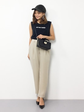   𝑅𝐼𝑁𝐴さん（レディース・150cm）の夏コーディネート