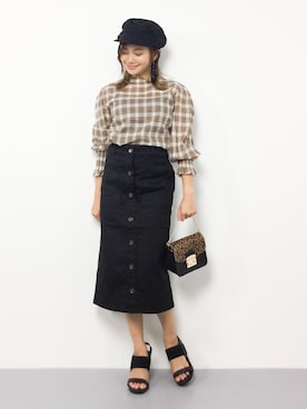   𝑅𝐼𝑁𝐴さん（レディース・150cm）の夏コーディネート