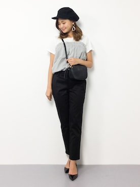   𝑅𝐼𝑁𝐴さん（レディース・150cm）の夏コーディネート