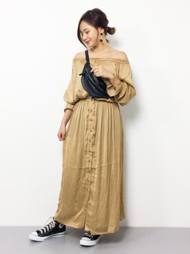   𝑅𝐼𝑁𝐴さん（レディース・150cm）の秋コーディネート