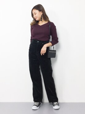   𝑅𝐼𝑁𝐴さん（レディース・150cm）の秋コーディネート