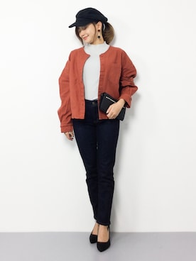   𝑅𝐼𝑁𝐴さん（レディース・150cm）の秋コーディネート