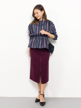   𝑅𝐼𝑁𝐴さん（レディース・150cm）の秋コーディネート