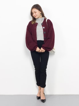   𝑅𝐼𝑁𝐴さん（レディース・150cm）の秋コーディネート