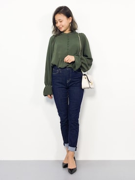   𝑅𝐼𝑁𝐴さん（レディース・150cm）の秋コーディネート