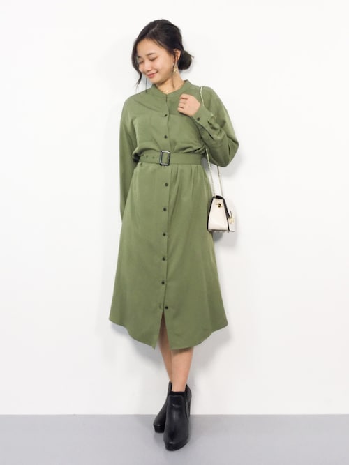 𝑅𝐼𝑁𝐴 Zozotown Natural Beauty Basicのワンピースを使ったコーディネート Wear