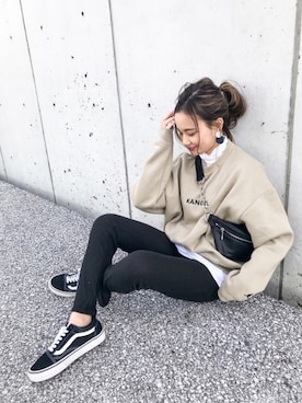   𝑅𝐼𝑁𝐴さん（レディース・150cm）の秋コーディネート