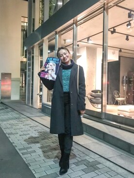   𝑅𝐼𝑁𝐴さん（レディース・150cm）の冬コーディネート