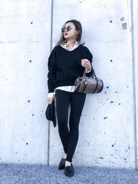   𝑅𝐼𝑁𝐴さん（レディース・150cm）の冬コーディネート