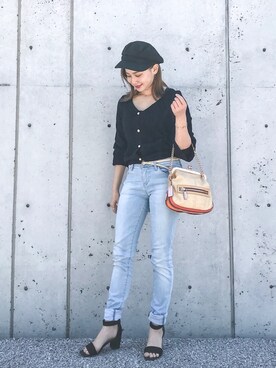   𝑅𝐼𝑁𝐴さん（レディース・150cm）の春コーディネート