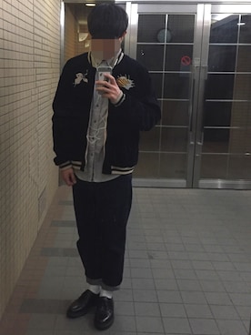 「FOREVER 21（フォーエバー トゥエンティーワン）のアイテム」を使った、しょーごさん（メンズ・172cm）の冬コーディネート