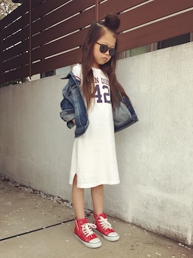 monchamaさん(キッズ・120cm)の春コーディネート