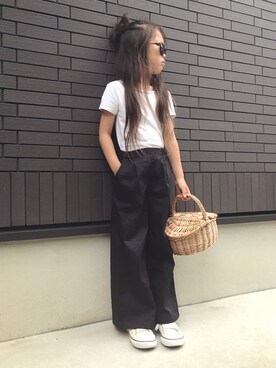monchamaさん（キッズ・120cm）の夏コーディネート