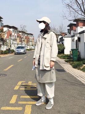 pupuさん（レディース・166cm）の春コーディネート