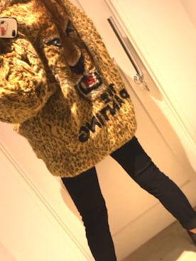 「doublet（ダブレット）のアイテム（その他アウター）」を使った、Hazukiさん（レディース・172cm）の秋コーディネート