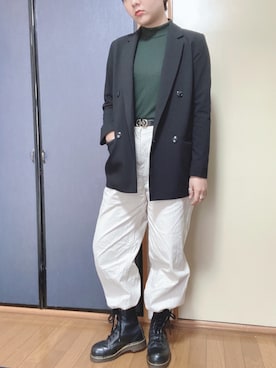 「黒髪ショート」｜mikuさん（レディース・162cm）の秋コーディネート