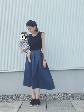KiKuuuさん(レディース・160cm)の夏コーディネート