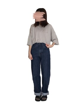 「haco!（ハコ）のpolka polka スポーツサンダル（サンダル）」を使った、あるぱか。さん（レディース・155cm）の夏コーディネート