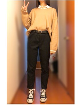 Kocoさん（レディース・166cm）の秋コーディネート