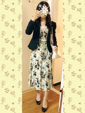 ワンピース ドレス ピンク系 を使った オフィスカジュアル の人気ファッションコーディネート Wear