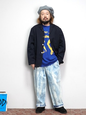 「ES（エス）のアイテム」を使った、junk7629さん（メンズ・169cm）の春コーディネート