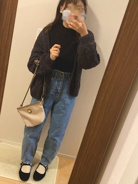 「chocomee（チョコミー）のアイテム（パンツ）」を使った、gumii22さん（レディース・148cm）の秋コーディネート