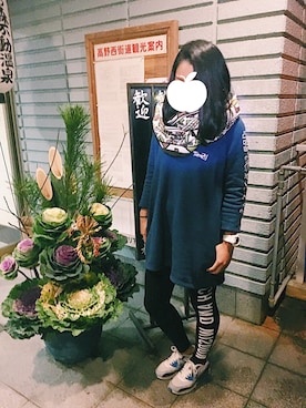 「エアーMAX」｜赤リンゴさん（レディース・165cm）の冬コーディネート
