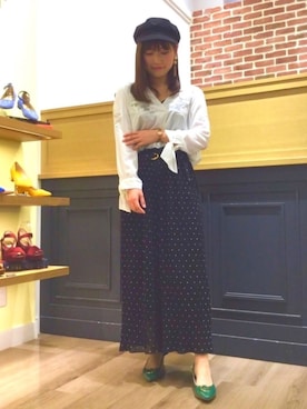 「COCO DEAL（ココディール）のアイテム」を使った、WA ORiental TRaffic コクーンシティ店さん（レディース・160cm）の春コーディネート