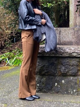 ふちゃんさん（レディース・168cm）の冬コーディネート